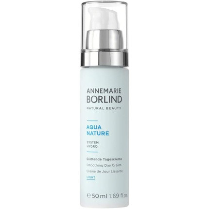 Annemarie Borlind Aquanature Smoothing Day Cream Light 50ml - Strengthens Skin Barrier and Improves Skin Moisture