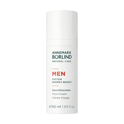 Annemarie Borlind Men System Energy Boost Face Cream with Organic Juniper Extract and Aloe Vera 1.69 Fl. Oz.