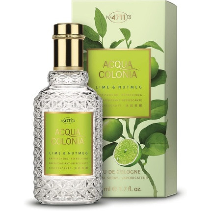 4711 Acqua Colonia Lime and Nutmeg Unisex Eau de Cologne Spray 50ml