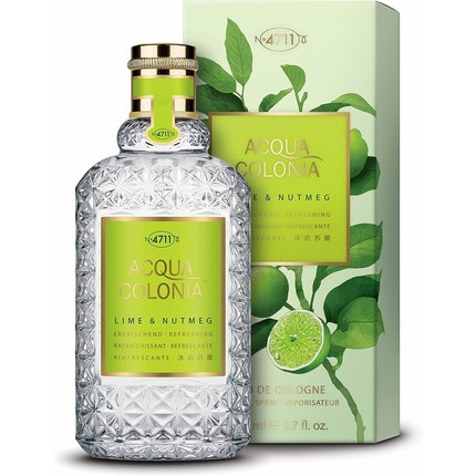 4711 Acqua Colonia Lime and Nutmeg Unisex Eau de Cologne Spray 170ml