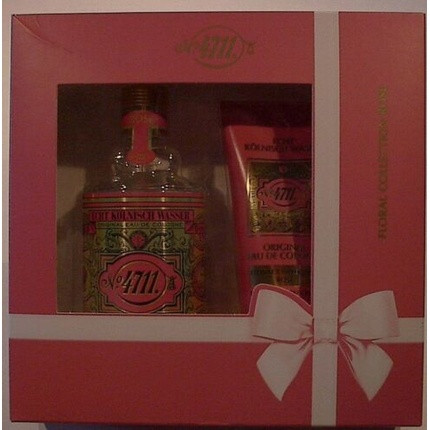 4711 Floral Collection Rose Set 100ml Eau de Cologne Spray + 50ml Shower Gel