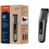 GRUNDIG ProClub MC 8030 Hair and Beard Trimmer with BeardCare Sensor Titanium Blades Technology 2 Combs Wet & Dry Dark Matt Chrome/Red