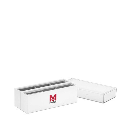 Moser Storage Box Empty Box for Magnetic Attachment Combs