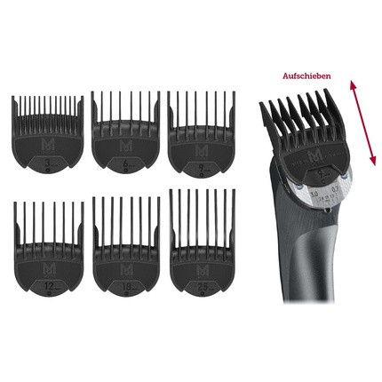 Moser Kuno Combs 3,6, 9,12, 18,25 Mm Made In Germany