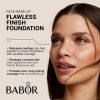 BABOR Flawless Finish Foundation Compact Powder Makeup for Even Skin 01 Natural