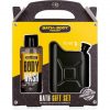 Accentra Bath + Body Toolkit Gift Set for Men with Flask in Canister Form - Men's Care Set with 100ml Bath & Shower Gel in Cool Design