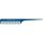 Comair Blue Profi-Line 500 Coarse Tooth Handle Comb