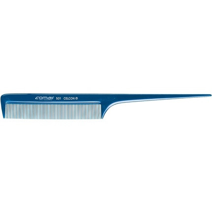 Comair Blue Profi-Line 501 Fine Tooth Handle Comb