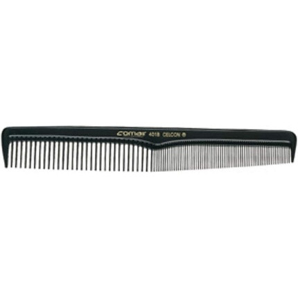 Comair 7000335 Hair Cutting Comb 401 Professional Line Black