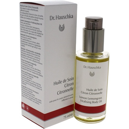 Dr Hauschka Genuine Organic Lemon Lemongrass Vitalising Body Oil 75ml