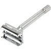 Hans Baier Butterfly System Long Handle Metal Razor & 10 Razor Blades