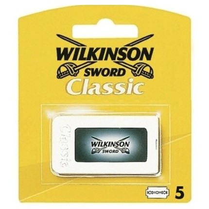 Wilkinson Sword Shaving Blades Double-Sided Replaceable 5 Pieces