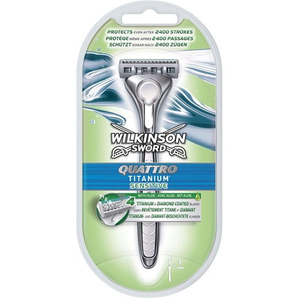 Wilkinson Sword Quattro Titanium Sensitive Razor