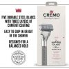 Cremo Skin Care Gift Set Kit for Men Face Wash Razor Shave Cream Moisturizer Beard Brush