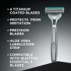 Wilkinson Sword Quattro Essential 4 for Men Sensitive Titanium 12 Razors