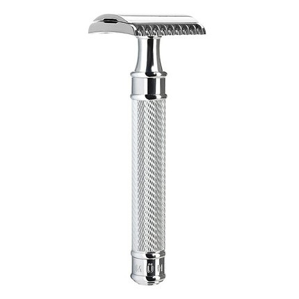 MÜHLE Grande R41 Double Edge Safety Razor Open Comb Barbershop Quality Luxury Razor for Men