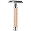 MÜHLE Traditional Safety Razor Rosegold Closed Comb