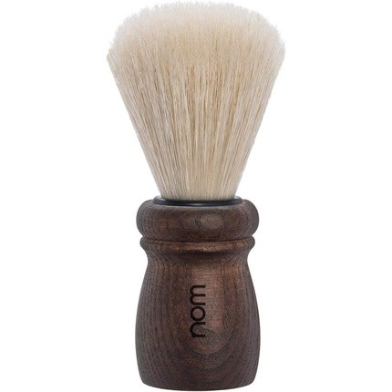 Nom Alfred Natural Bristle Shaving Brush Dark Ash