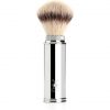 MÜHLE TRAVEL Silvertip Fibre Shaving Brush with Chrome Metal Handle