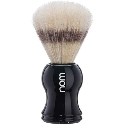 Nom Gustav Natural Bristle Shaving Brush Black