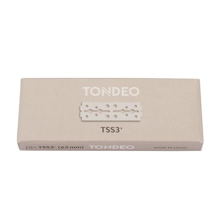 TONDEO TSS3+ Razor Blades 10 Stainless Double Blades for TONDEO Razors