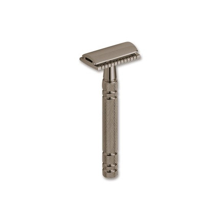 Boker Plus Manufaktur Solingen Safety Razor Boraso Gunmetal Grey-Brown