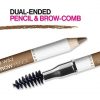 Wet 'n' Wild Color Icon Brow Pencil with Double Tip and Comb 2 in 1 Intense and Long-lasting Color Brunettes Do it Better