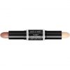 Wet 'n' Wild MegaGlo Dual-Ended Contour Stick 2-in-1 Contour Stick with Contouring Shade and Highlighter Light/Medium 8g