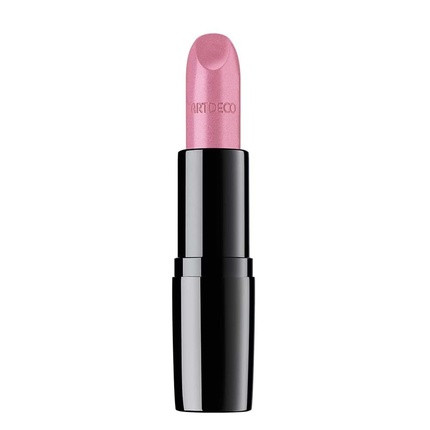 ARTDECO Perfect Color Lipstick Frosted Rose 0.14 Oz - Creamy Pearly Finish with Hyaluronic Acid - Lip Plumper and Care