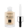 Catrice HD Liquid Coverage Foundation 005 Ivory Beige 30ml - Waterproof and Sweatproof for 24 Hour Wear