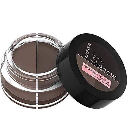 Catrice 3D Brow Two-Tone Pomade Waterproof Medium To Dark 020 Brown 5g - Vegan and Long-Lasting