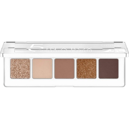 Catrice 5 In A Box Mini Eyeshadow Palette 010 Golden Nude Look 5 Shades 4g