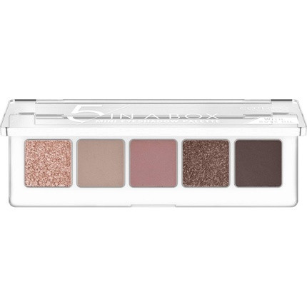 Catrice 5 In A Box Mini Eyeshadow Palette 020 Soft Rose Look 5 Shades 4g