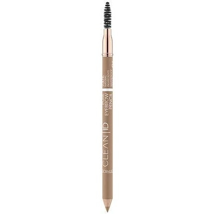 Catrice Clean ID Pure Eyebrow Pencil Eye Pencil 010 Blonde Nude Long-Lasting Matte Vegan Water-Resistant Microplastic-Free 1g