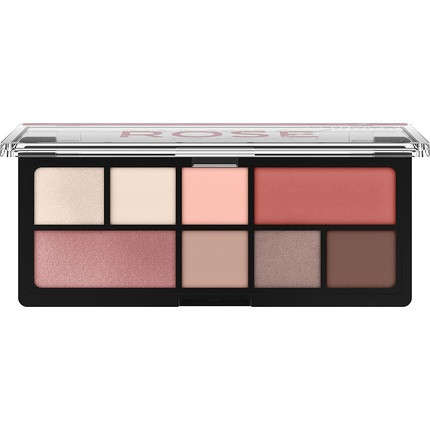 Catrice Eyeshadow Palette 8 Pink Shades - Matte Metallic and Shimmer Vegan Microplastic Particle Free Fragrance Free 9g