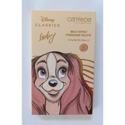 Catrice Disney Classics Lady Multi-Effect Eyeshadow Palette 18 Shades