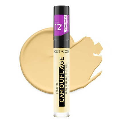 Catrice Liquid Camouflage High Coverage Concealer Ultra Long Lasting Concealer Oil and Paraben Free Cruelty Free 0.16 Fl Oz