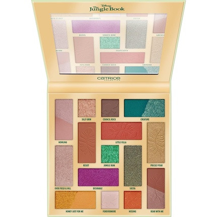 Catrice Disney The Jungle Book Eyeshadow Palette 15 Colors Natural Intense Vegan