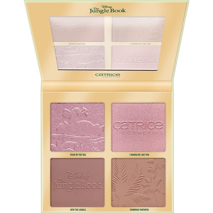 Catrice Disney The Jungle Book Face Palette Contouring Palette Nr. 010 Multicolor 4 Colors Defining Natural Radiant Vegan Oil-Free Alcohol-Free Paraben-Free 22g