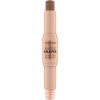 Catrice Magic Shaper Contour & Glow Stick 2-in-1 Matte Contour & Shimmering Highlight Face Shaping & Brightening Make Up Vegan & Cruelty Free Without Parabens Fragrance & Microplastic Particles 40 Deep 0.32 Ounce