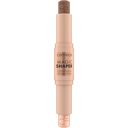 Catrice Magic Shaper Contour & Glow Stick 2-in-1 Matte Contour & Shimmering Highlight Face Shaping & Brightening Make Up Vegan & Cruelty Free Without Parabens Fragrance & Microplastic Particles 40 Deep 0.32 Ounce