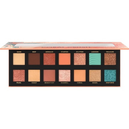 Catrice Coral Crush Slim Eyeshadow Palette 14 Colors Long-lasting Vegan