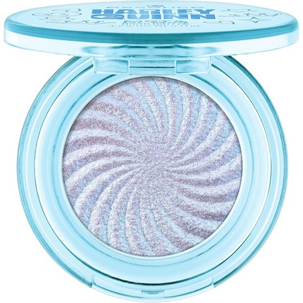 essence Harley Quinn Meta Glow Highlighter No. 02 Blue Defining Shimmering Holographic Glittering Vegan Oil-Free Paraben-Free Microplastic-Free 3.2g