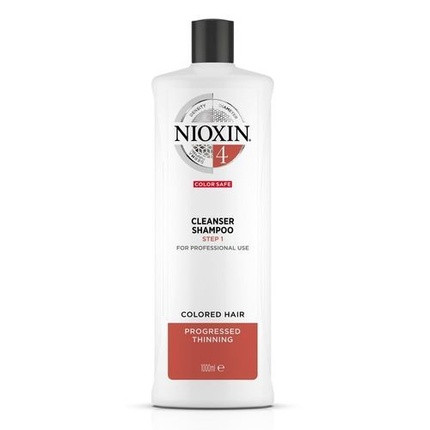 Nioxin System 4 Shampoo Cleanser For Fine Color Thinning Hair