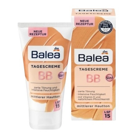 Balea Spf Bb Cream Medium Tint - 50ml