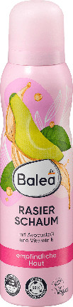 Balea Shaving Foam With Avocado Oil And Vitamin E, 150 Ml