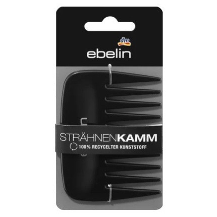 Ebelin Professional Detangling Comb - Wide-Tooth Single Pack