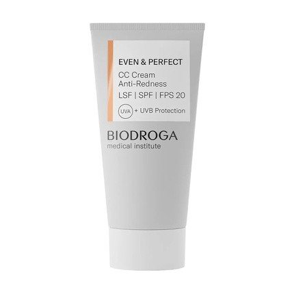 BIODROGA Medical Institute Even & Perfect CC Cream Anti-Redness SPF 20 30ml - Moisturizer Face Care Anti-Aging Complexion Optimization