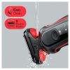 Braun Series 5 51-R1000s Electric Shaver Red