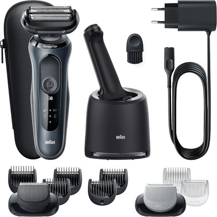 Braun 61-n7650cc Wet and Dry Shaver with Smartcare Center Black